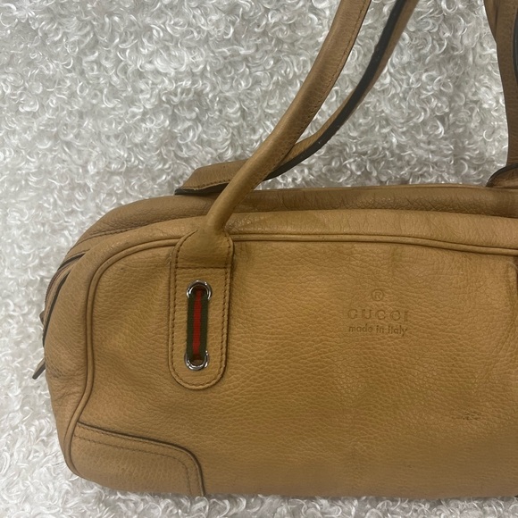 GUCCI Sherry Line Mini Boston Bag Leather - Picture 2 of 16